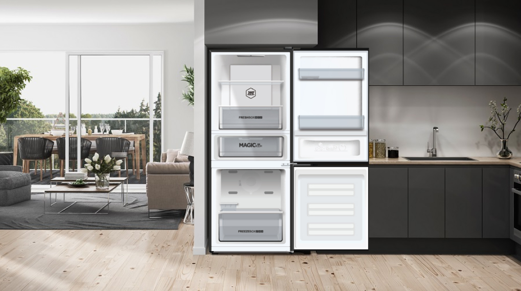 Tủ lạnh Aqua Inverter 260 Lít AQR-B306MA(HB) - Tổng quan thiết kế