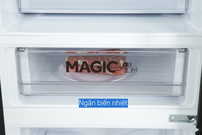 Tủ lạnh Aqua Inverter 260 Lít AQR-B306MA(HB) Màu Xám