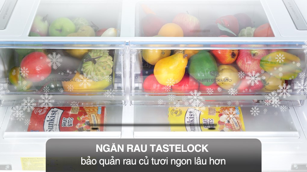 Tủ lạnh Electrolux Inverter 609 Lít EQE6879A-B