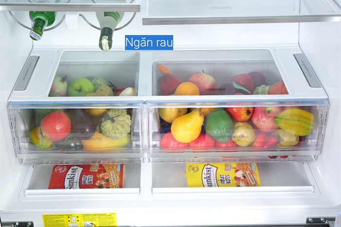 Tủ lạnh Electrolux Inverter 609 Lít EQE6879A-B Màu Xám đậm