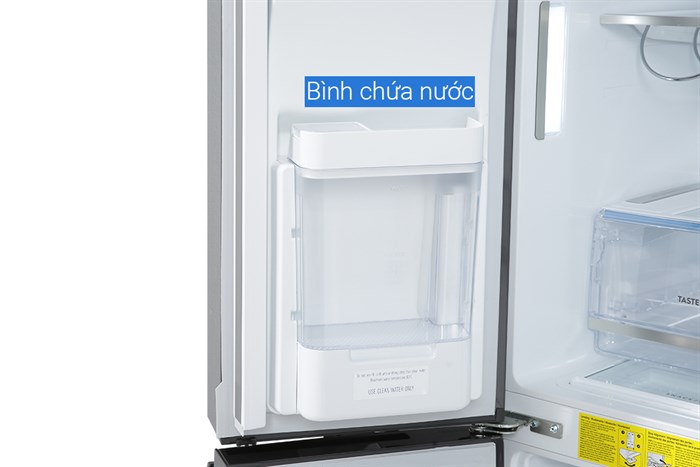 Tủ lạnh Electrolux Inverter 609 Lít EQE6879A-B Màu Xám đậm