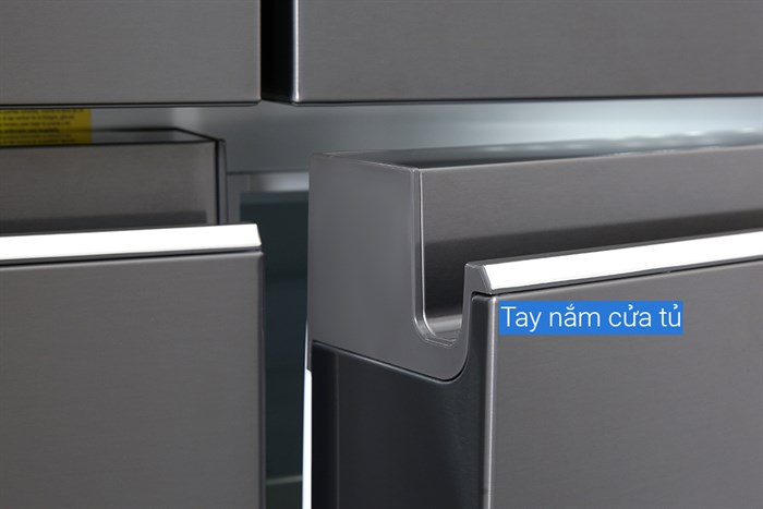 Tủ lạnh Electrolux Inverter 609 Lít EQE6879A-B Màu Xám đậm