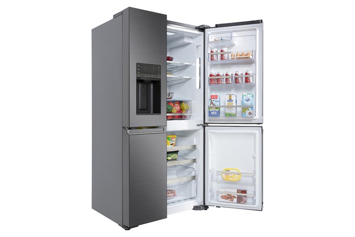 Tủ lạnh Electrolux Inverter 609 Lít EQE6879A-B Màu Xám đậm
