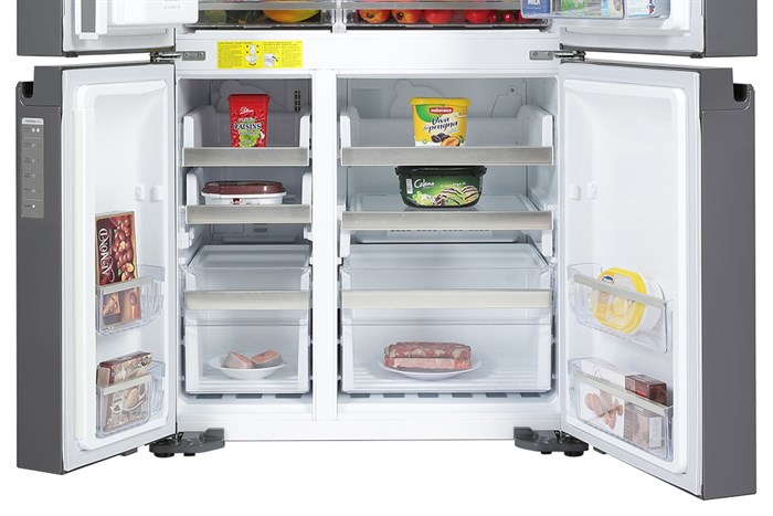 Tủ lạnh Electrolux Inverter 609 Lít EQE6879A-B Màu Xám đậm