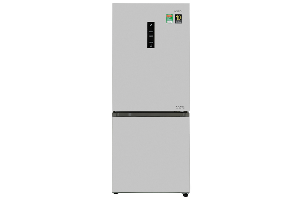 Tủ lạnh Aqua Inverter 260 lít AQR-I298EB SW Màu Bạc