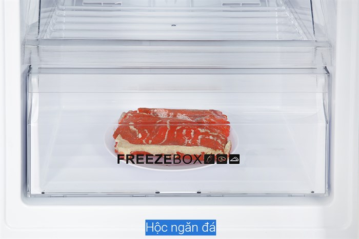 Tủ lạnh Aqua Inverter 260 lít AQR-I298EB SW Màu Bạc