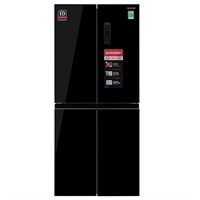 Tủ lạnh Sharp Inverter 362 lít Multi Door SJ-FX420VG-BK