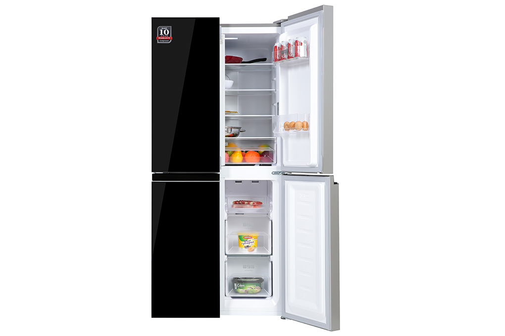 Tủ lạnh Sharp Inverter 362 lít Multi Door SJ-FX420VG-BK Màu Đen