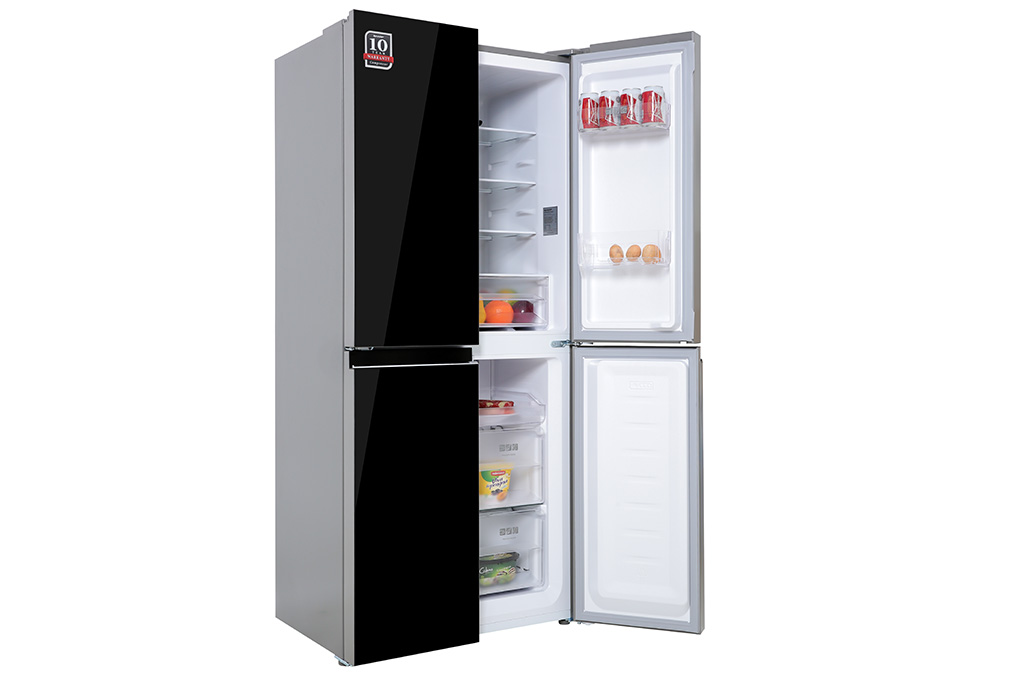 Tủ lạnh Sharp Inverter 362 lít Multi Door SJ-FX420VG-BK Màu Đen