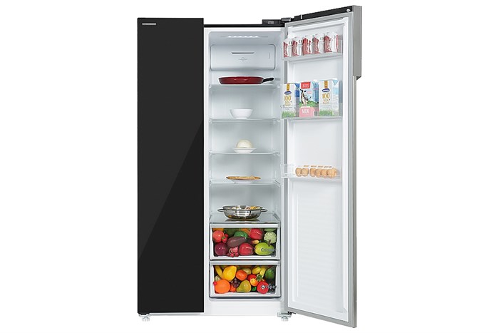 Tủ lạnh Beko Inverter 622 lít Side By Side GNO62251GBVN Màu Đen