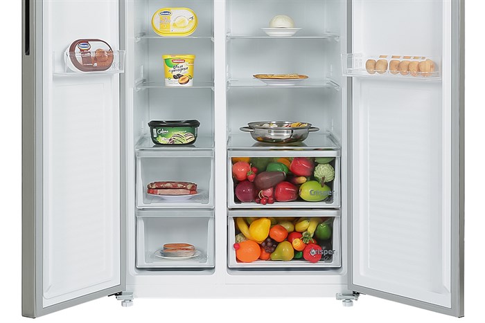 Tủ lạnh Beko Inverter 622 lít Side By Side GNO62251GBVN Màu Đen