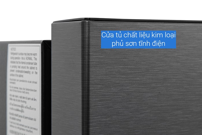 Tủ lạnh Beko Inverter 188 lít RDNT201I50VK Màu Đen - Xám