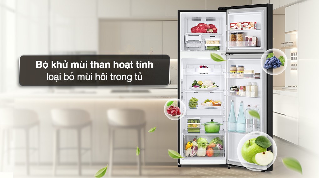 Tủ lạnh LG Inverter 266 lít GV-B262WB