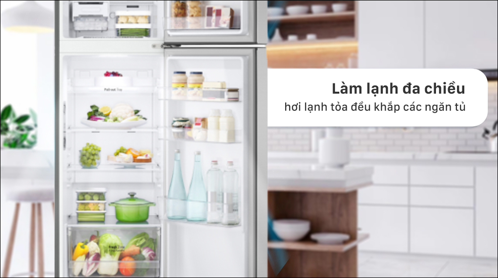 Tủ lạnh LG Inverter 266 Lít GV-B262WB - Công nghệ làm lạnh