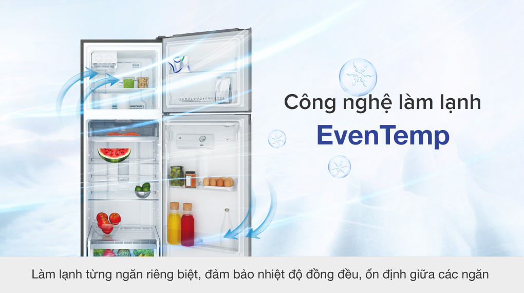 Eventemp - Tủ lạnh Electrolux Inverter 312 Lít ETB3440K-A