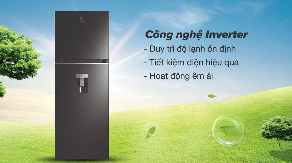 Inverter - Tủ lạnh Electrolux Inverter 312 Lít ETB3460K-H