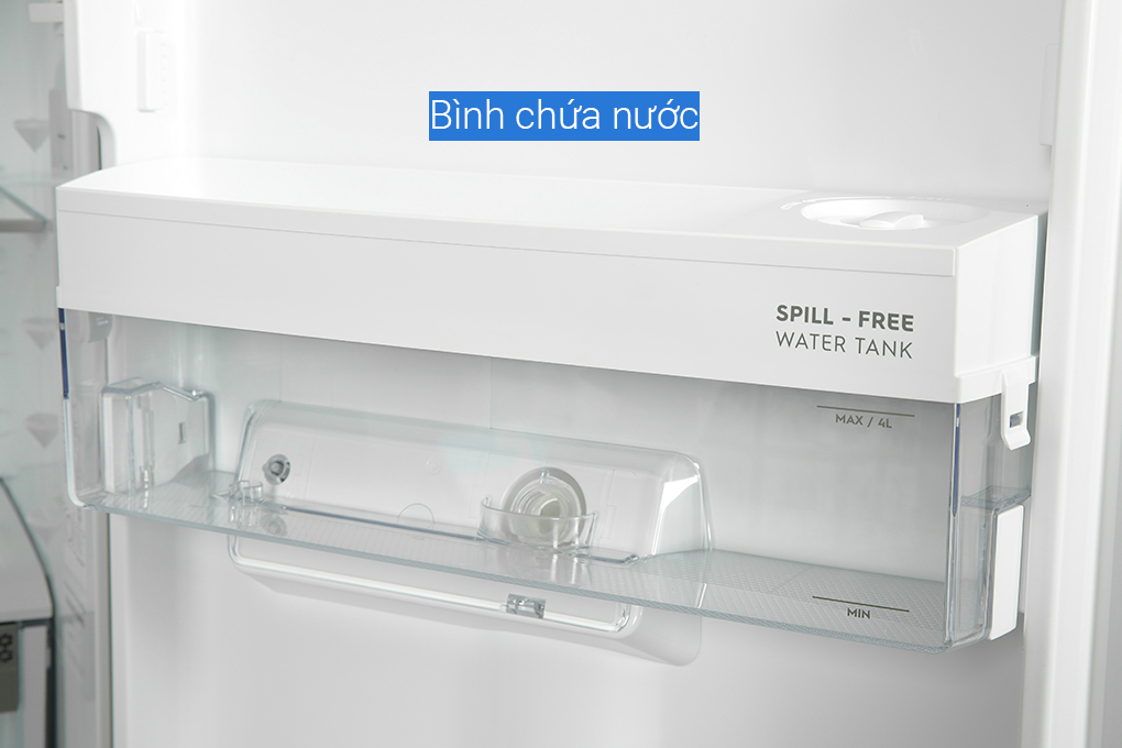 Tủ lạnh Electrolux Inverter 308 Lít EBB3442K-A Màu Bạc