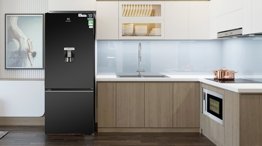 Tủ lạnh Electrolux Inverter 335 Lít EBB3762K-H - Tổng quan thiết kế