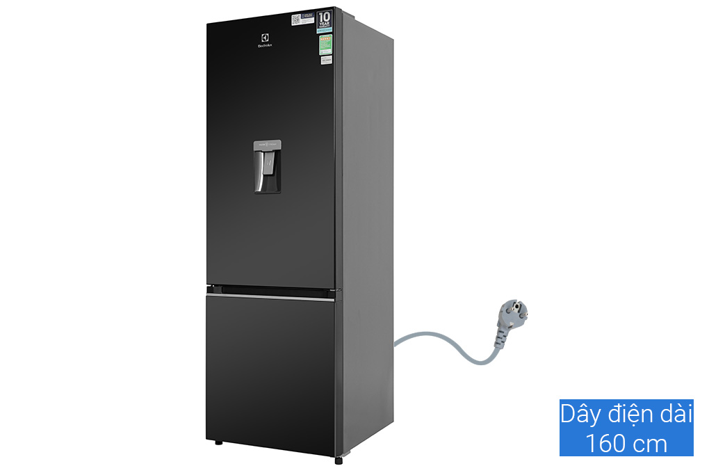 Tủ lạnh Electrolux Inverter 335 Lít EBB3762K-H Màu Đen