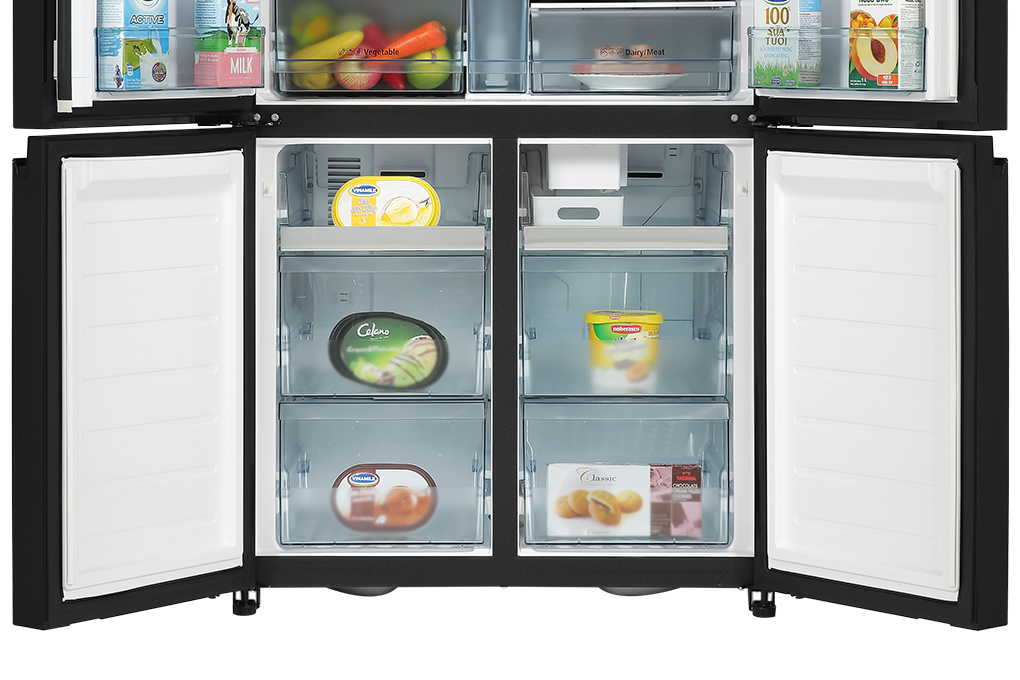 Tủ lạnh Hitachi Inverter 569 lít Multi Door R-WB640PGV1 GCK Màu Đen