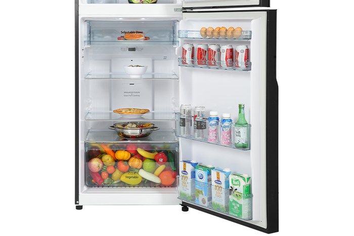 Tủ lạnh Hitachi Inverter 366 lít R-FVX480PGV9 MIR Màu Trắng - Bạc