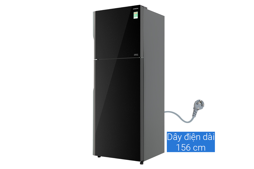 Tủ lạnh Hitachi Inverter 406 lít R-FVX510PGV9 GBK Màu Đen