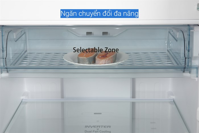 Tủ lạnh Hitachi Inverter 406 lít R-FVX510PGV9 GBK Màu Đen