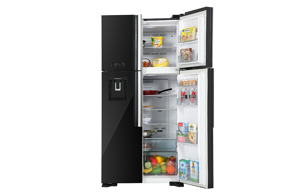 Tủ lạnh Hitachi Inverter 540 lít Multi Door R-FW690PGV7 GBK Màu Đen
