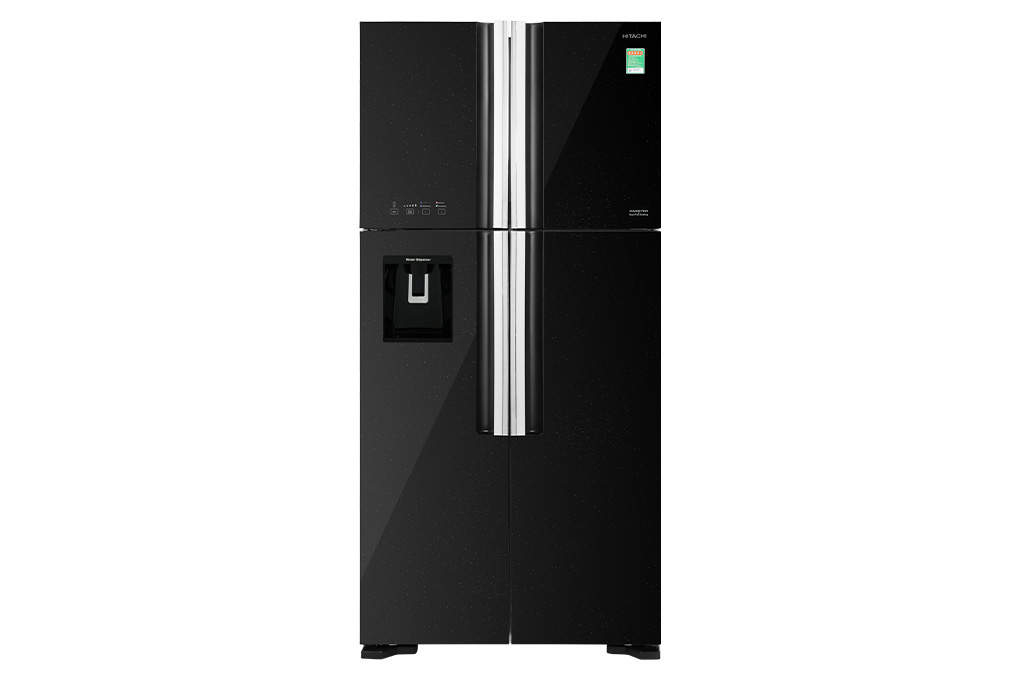 Tủ lạnh Hitachi Inverter 540 lít Multi Door R-FW690PGV7X GBK Màu Đen