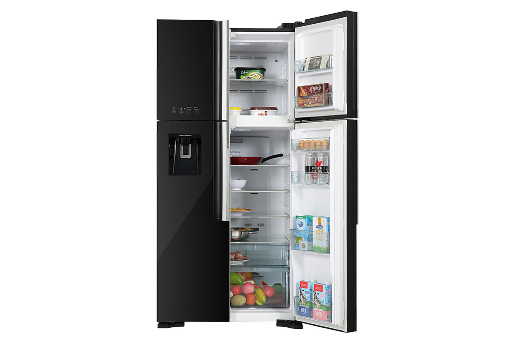 Tủ lạnh Hitachi Inverter 540 lít Multi Door R-FW690PGV7X GBK Màu Đen