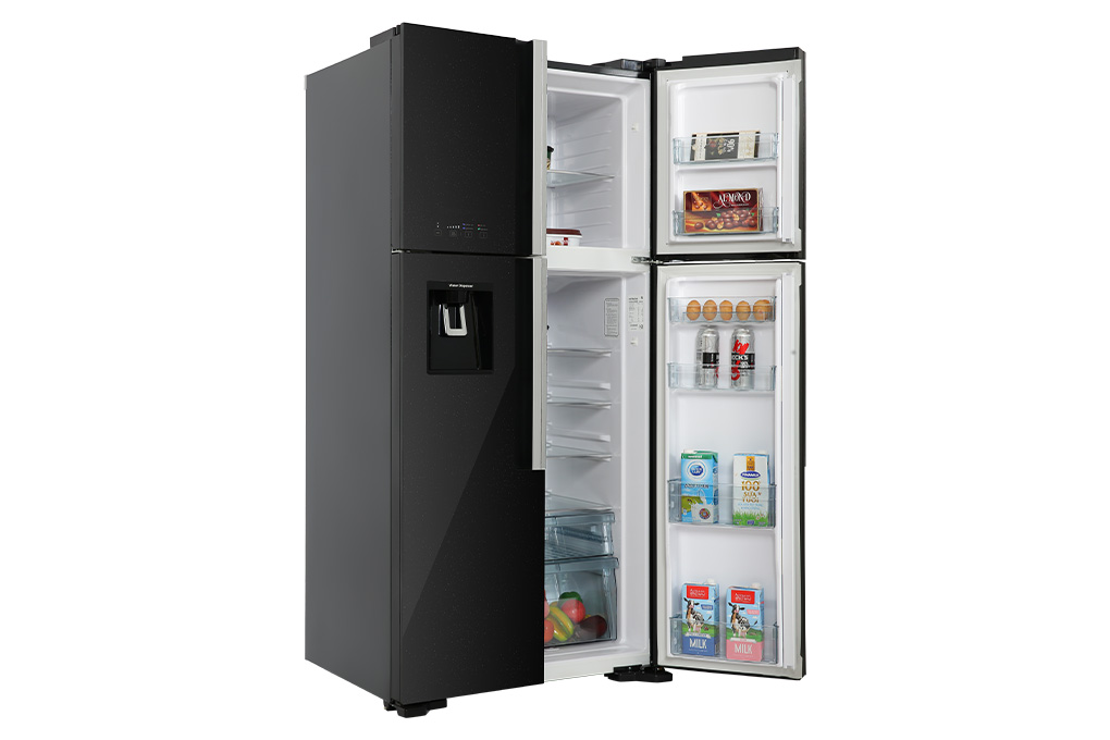 Tủ lạnh Hitachi Inverter 540 lít Multi Door R-FW690PGV7X GBK Màu Đen