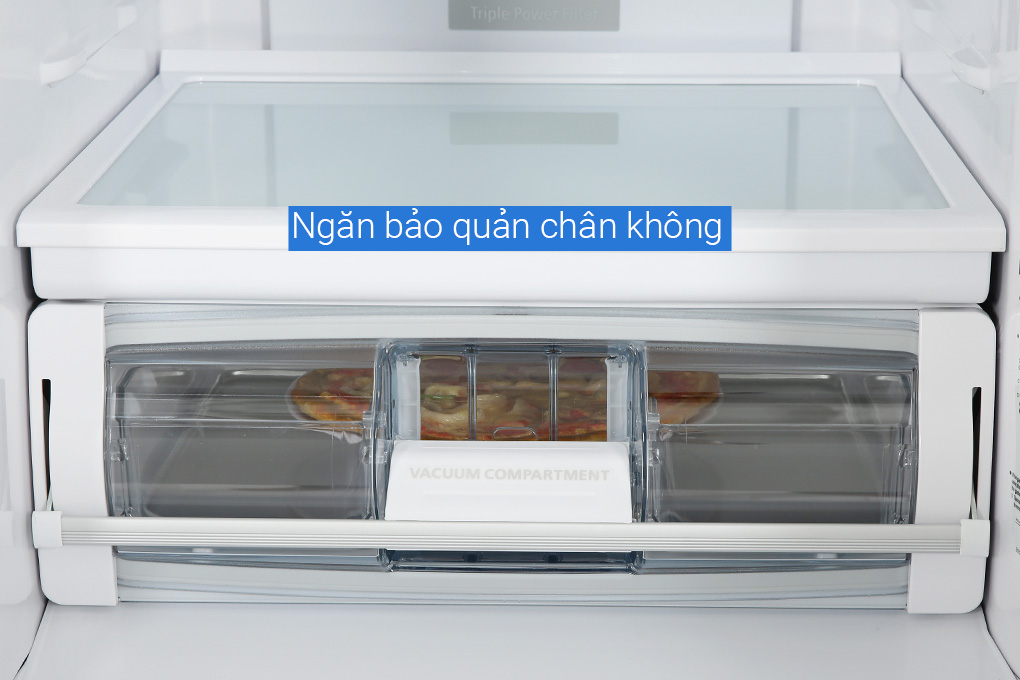 Tủ lạnh Hitachi Inverter 569 lít Side By Side R-MX800GVGV0 GBK Màu Xám
