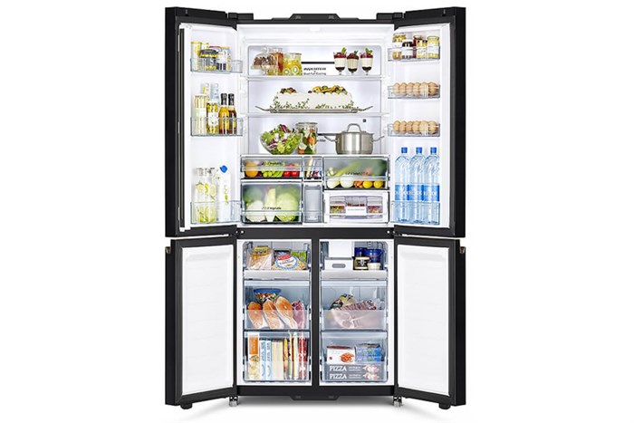 Tủ lạnh Hitachi Inverter 569 lít Multi Door R-WB640VGV0X Màu Trắng