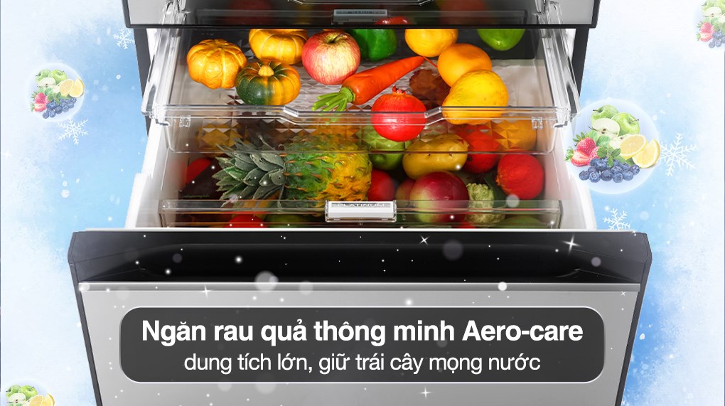 Tủ lạnh Hitachi Inverter 540 lít Multi Door R-HW540RV(X)