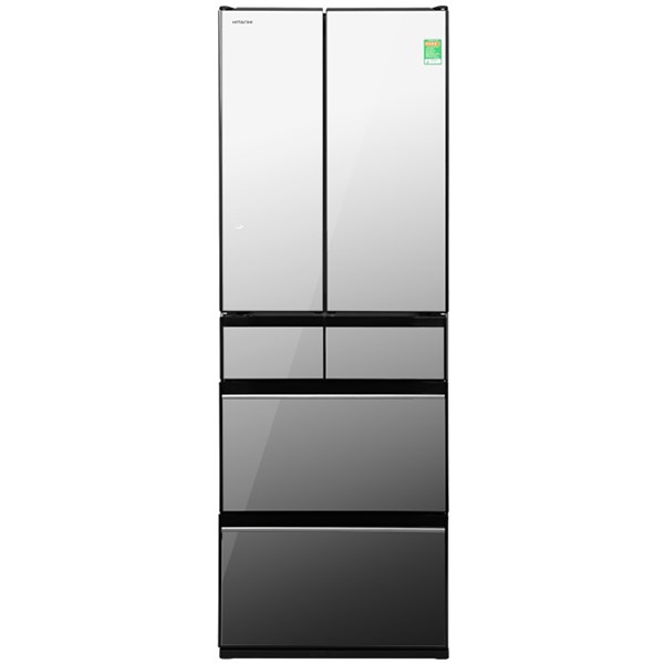 Tủ Lạnh Hitachi Inverter 540 lít R-HW540RV(X) - Gương Pha Lê, Multi Door, Made in Japan