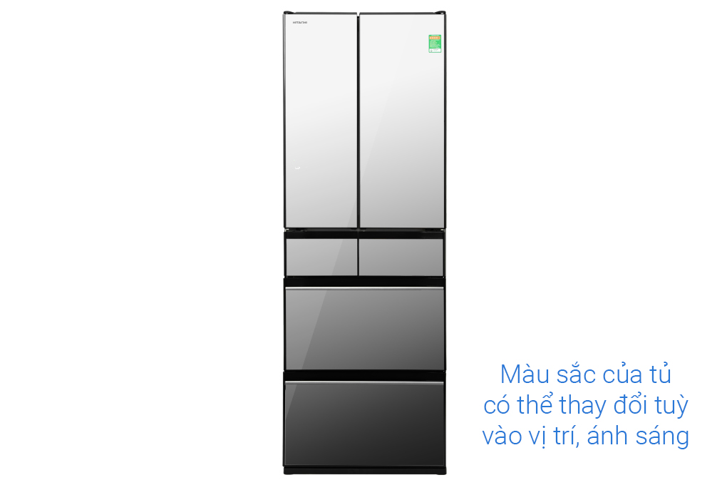 Tủ lạnh Hitachi Inverter 540 lít Multi Door R-HW540RV(X) Màu Trắng