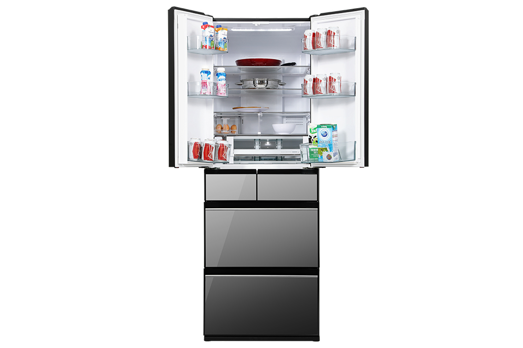 Tủ lạnh Hitachi Inverter 540 lít Multi Door R-HW540RV(X) Màu Trắng