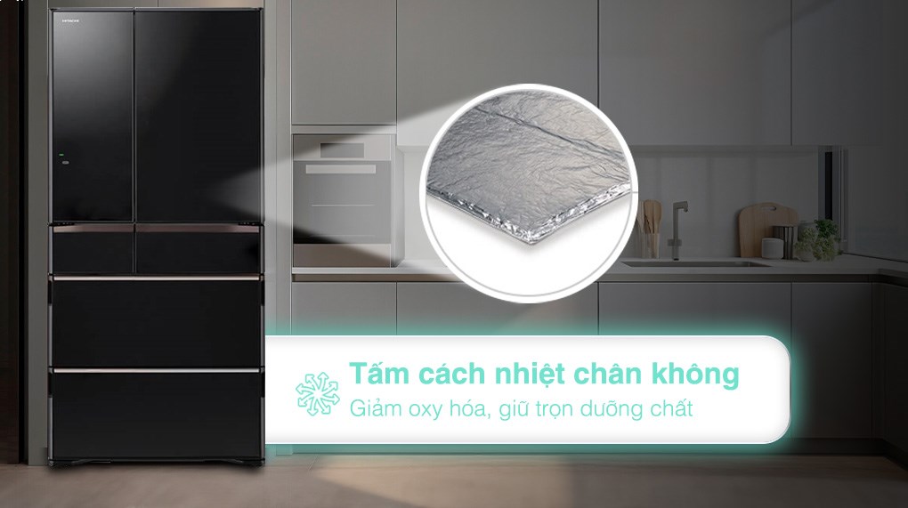 Tủ lạnh Hitachi Inverter 615 lít Multi Door R-WX620KV