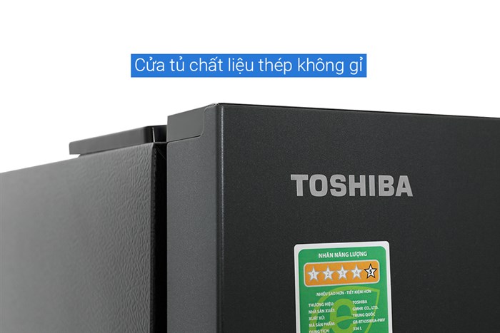 Tủ lạnh Toshiba Inverter 336 lít GR-RT435WEA-PMV(06)-MG Màu Đen - Xám