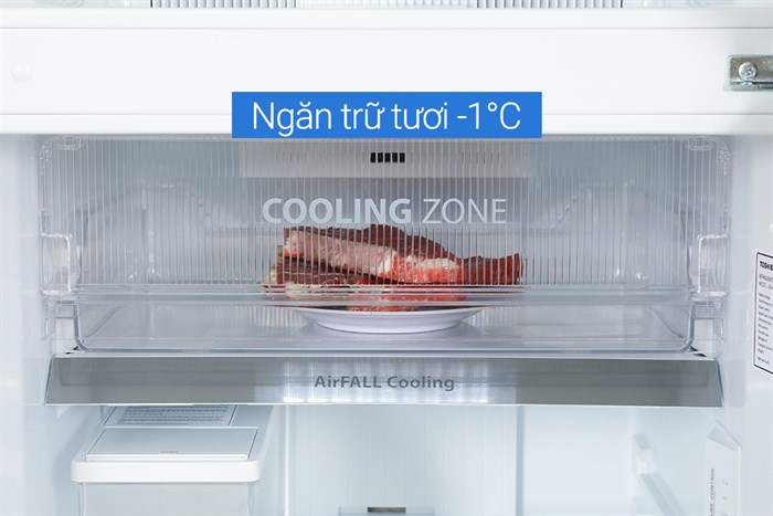 Tủ lạnh Toshiba Inverter 336 lít GR-RT435WEA-PMV(06)-MG Màu Đen - Xám