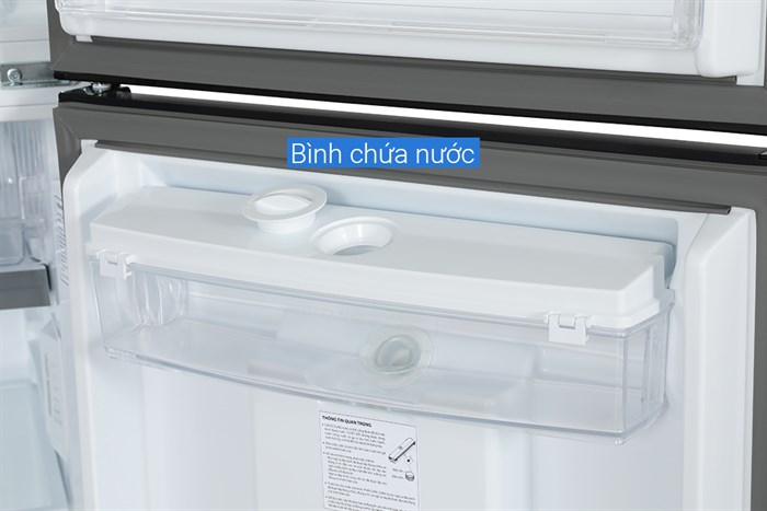 Tủ lạnh Toshiba Inverter 336 lít GR-RT435WEA-PMV(06)-MG Màu Đen - Xám