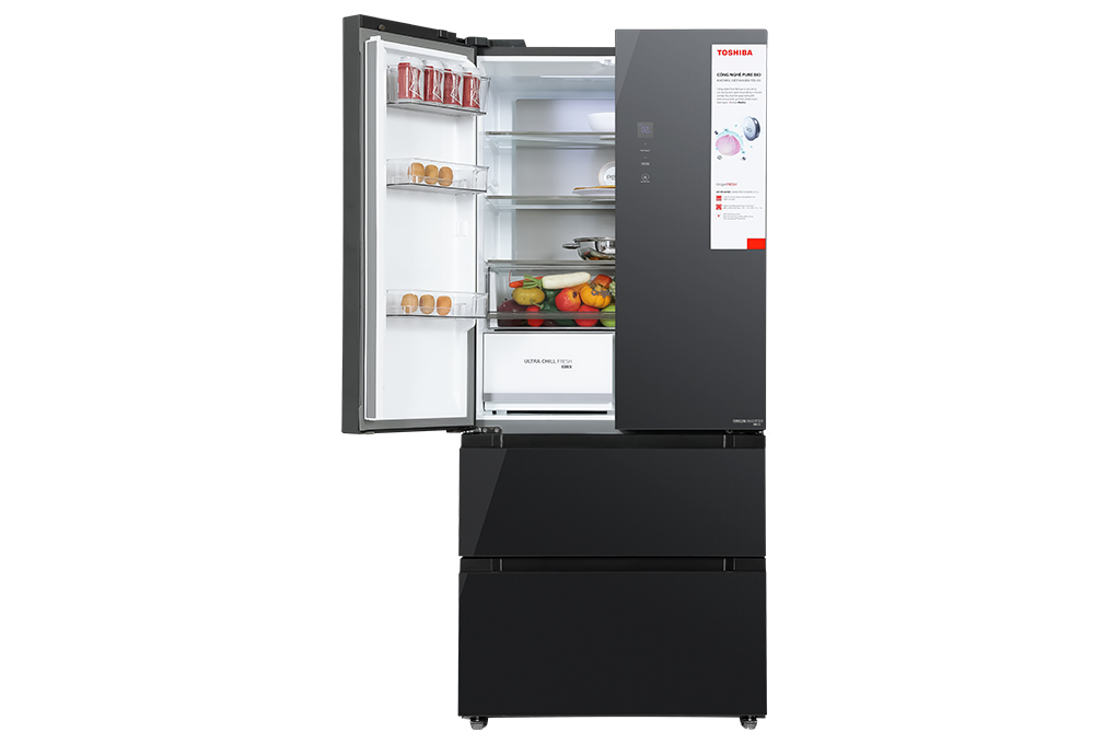 Tủ lạnh Toshiba Inverter 515 lít Multi Door GR-RF669WI-PGV(A9)-BG Màu Xám đậm