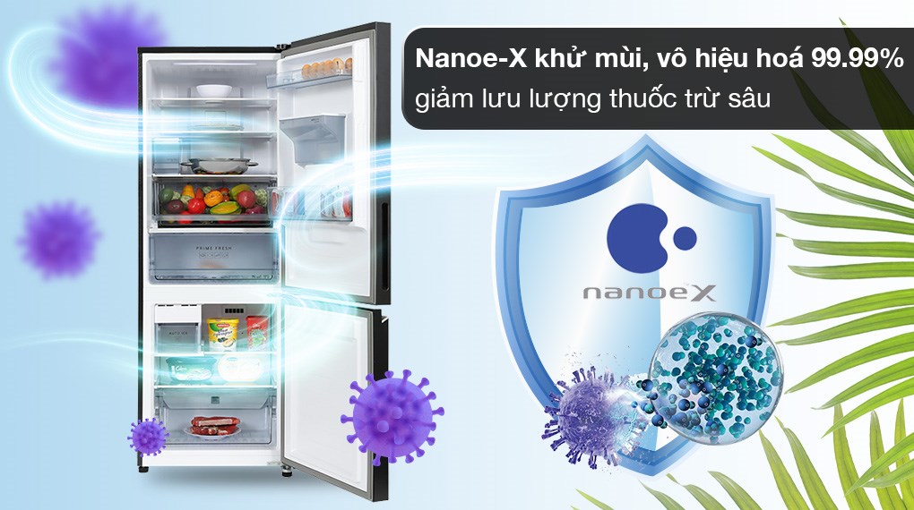 Tủ lạnh Panasonic Inverter 300 lít NR-BV331WGKV