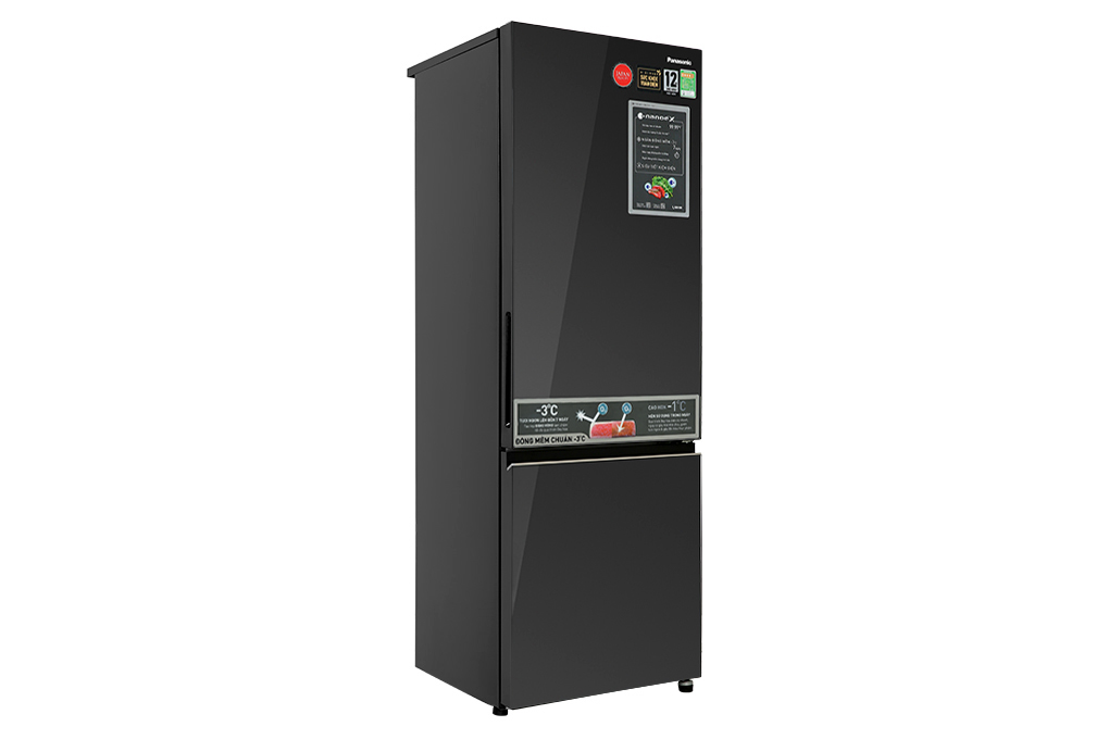 Tủ lạnh Panasonic Inverter 325 lít NR-BC361VGMV Màu Đen
