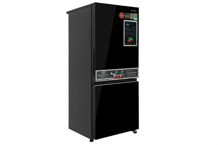 Tủ lạnh Panasonic Inverter 255 lít NR-BV281BGMV Màu Đen