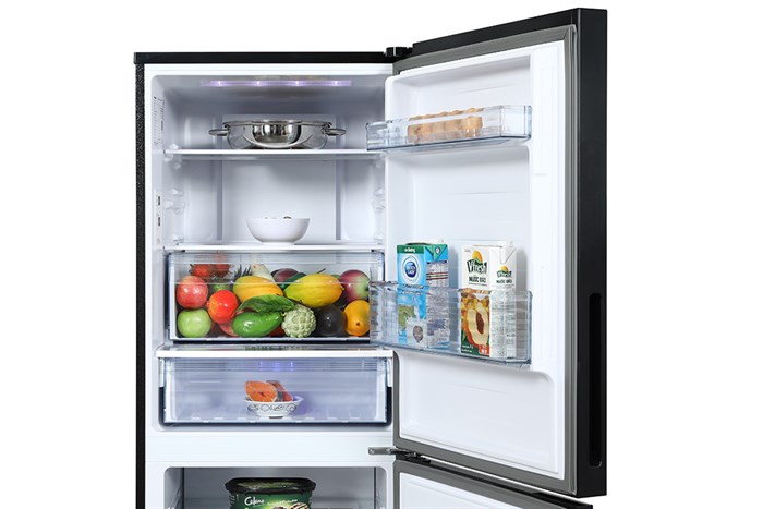 Tủ lạnh Panasonic Inverter 255 lít NR-BV281BGMV Màu Đen