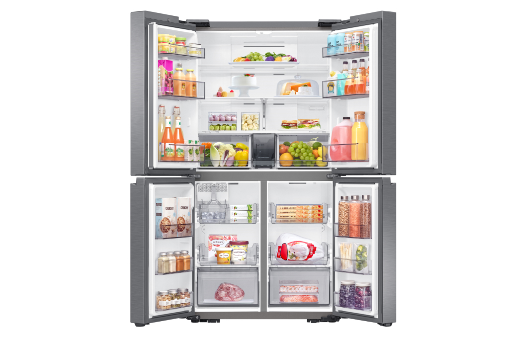 Tủ lạnh Samsung Inverter 649 lít Multi Door RF59C700ES9/SV Màu Xám