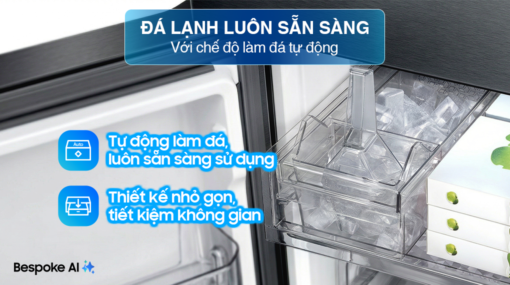 Tủ lạnh Samsung Inverter 648 lít Multi Door RF59C766FB1/SV