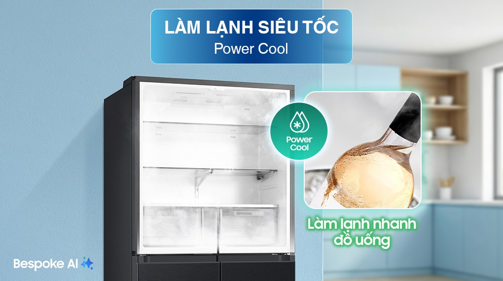 Tủ lạnh Samsung Inverter 648 lít Multi Door RF59C766FB1/SV
