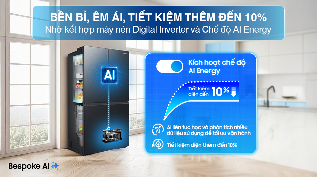 Tủ lạnh Samsung Inverter 648 lít Multi Door RF59C766FB1/SV